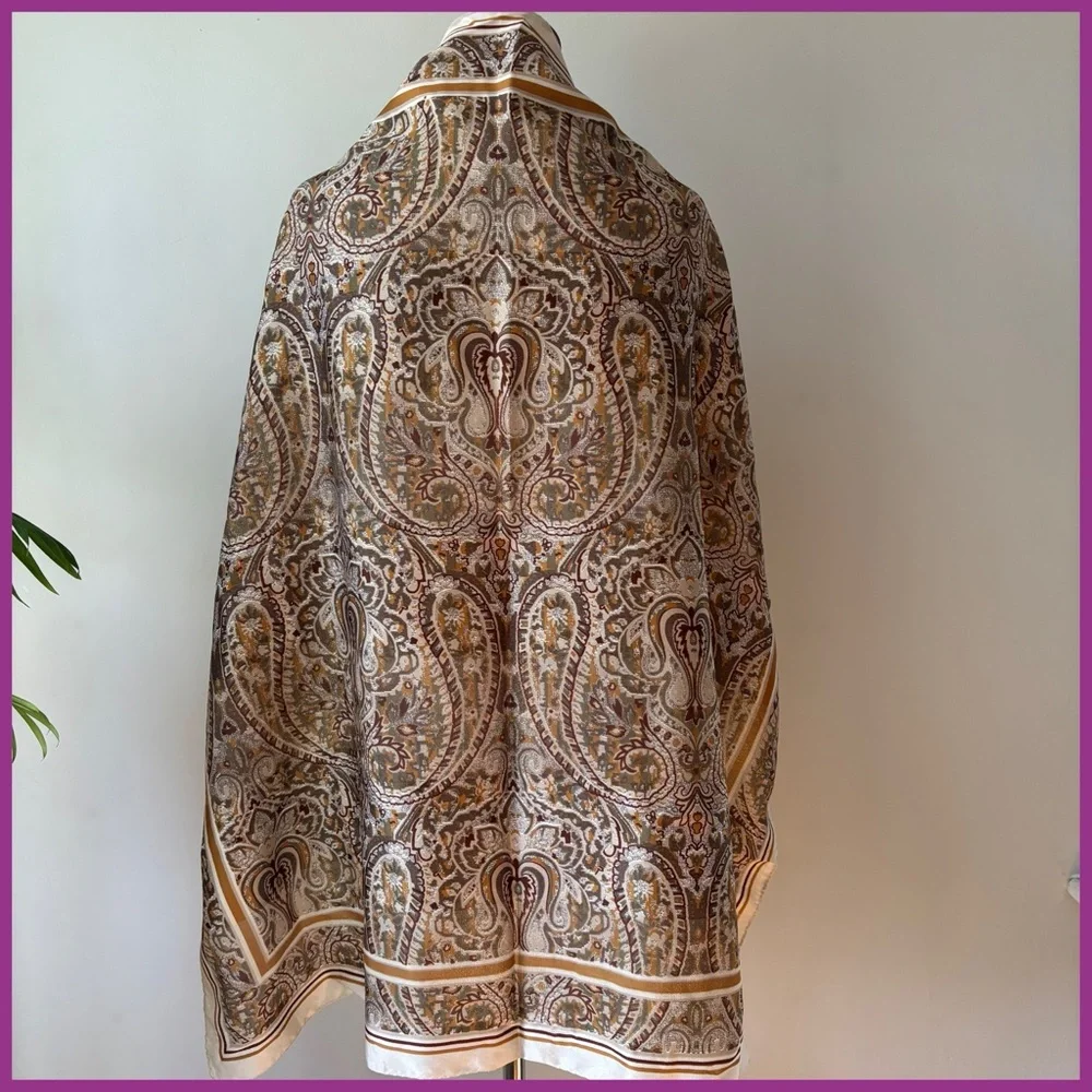 Patterned Scarf - Picture 2 of 3